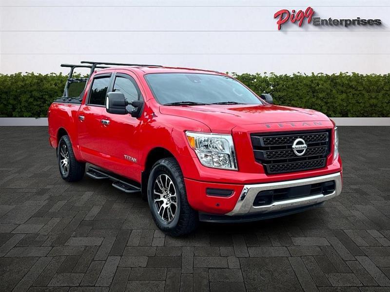 used 2021 Nissan Titan car, priced at $28,433