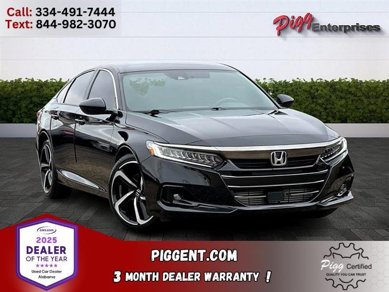 used 2021 Honda Accord car, priced at $23,477