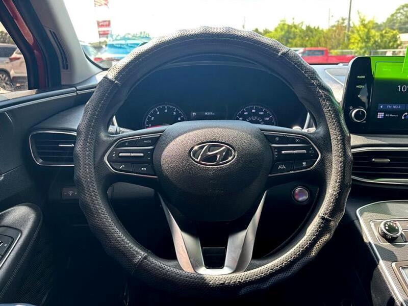 used 2021 Hyundai Santa Fe car, priced at $20,988
