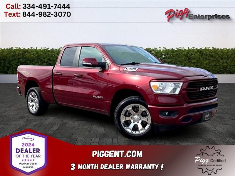 used 2021 Ram 1500 car, priced at $29,844