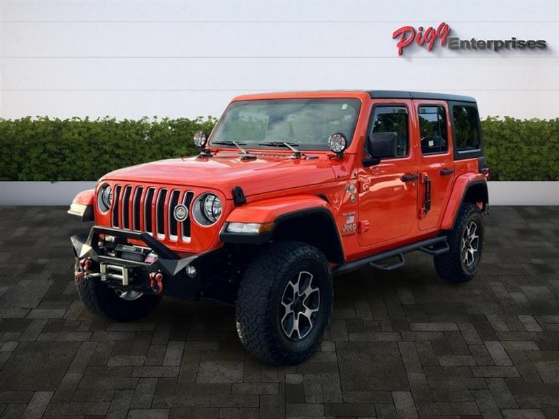 used 2018 Jeep Wrangler Unlimited car, priced at $27,433