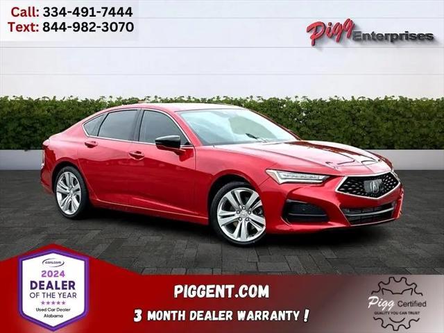 used 2021 Acura TLX car, priced at $28,322