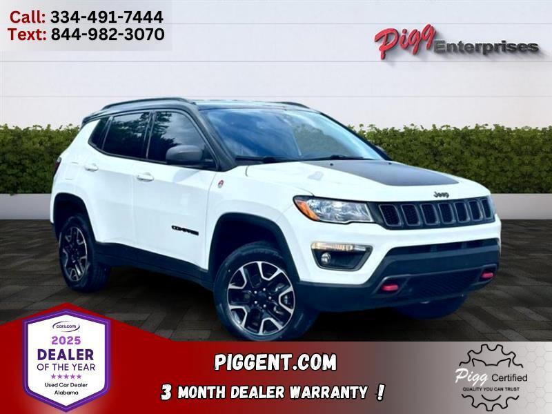 used 2021 Jeep Compass car, priced at $20,866