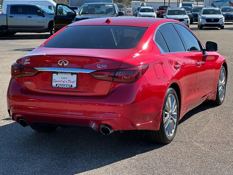 used 2022 INFINITI Q50 car, priced at $27,966