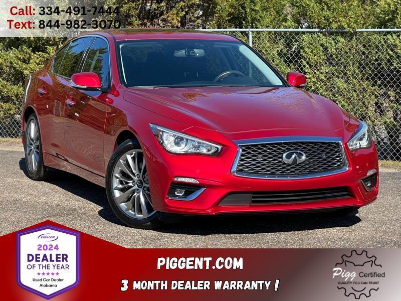 used 2022 INFINITI Q50 car, priced at $27,966