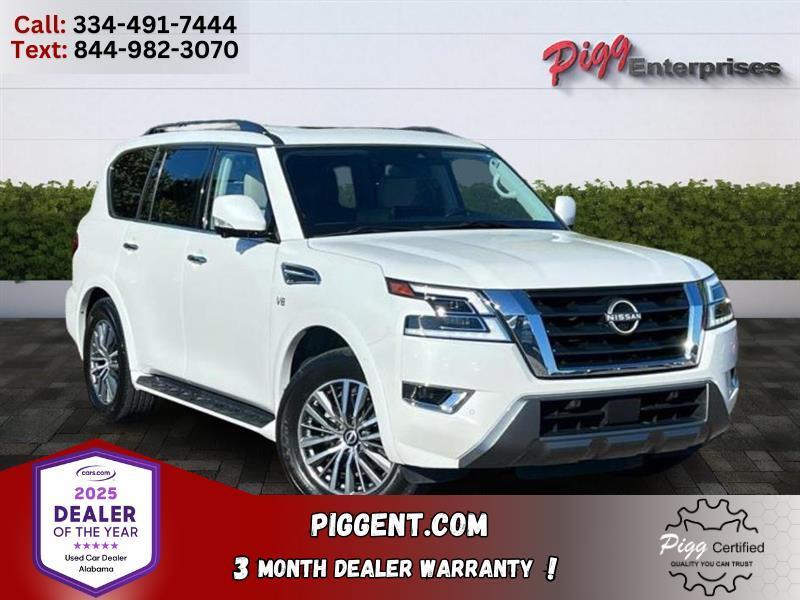 used 2021 Nissan Armada car, priced at $30,744