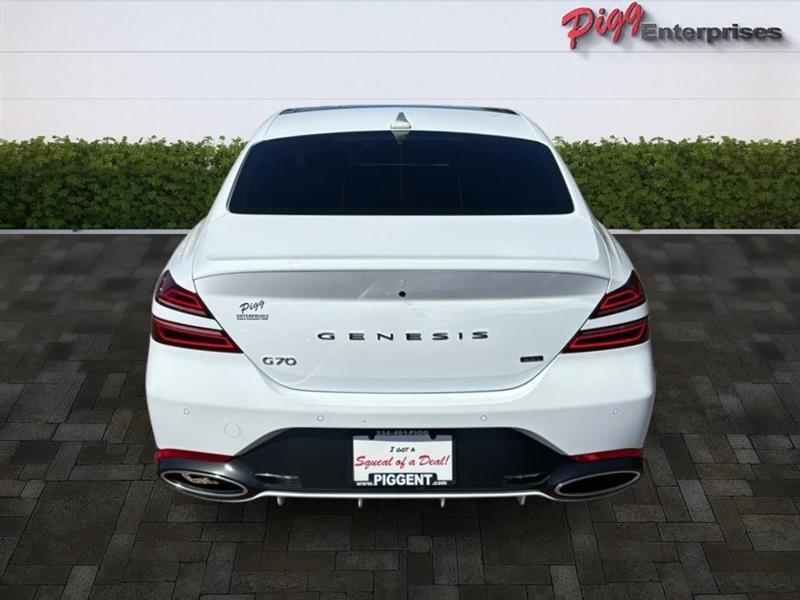 used 2024 Genesis G70 car, priced at $39,933