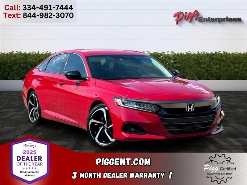used 2021 Honda Accord car, priced at $23,766