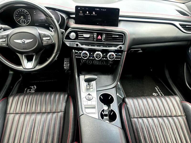 used 2022 Genesis G70 car, priced at $30,988