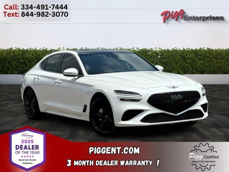 used 2022 Genesis G70 car, priced at $30,988