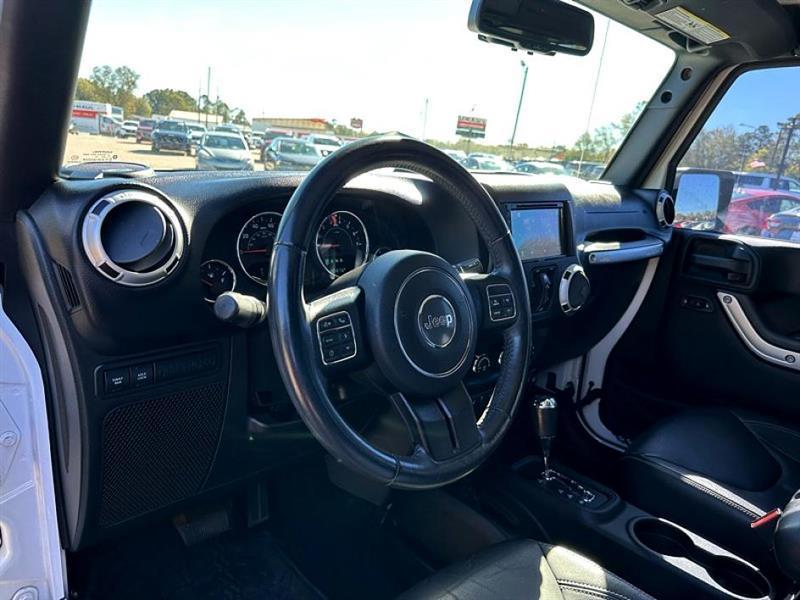 used 2015 Jeep Wrangler Unlimited car, priced at $22,866