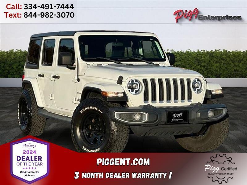 used 2018 Jeep Wrangler Unlimited car, priced at $23,788