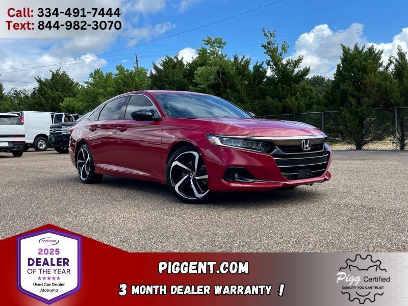 used 2022 Honda Accord car, priced at $25,988