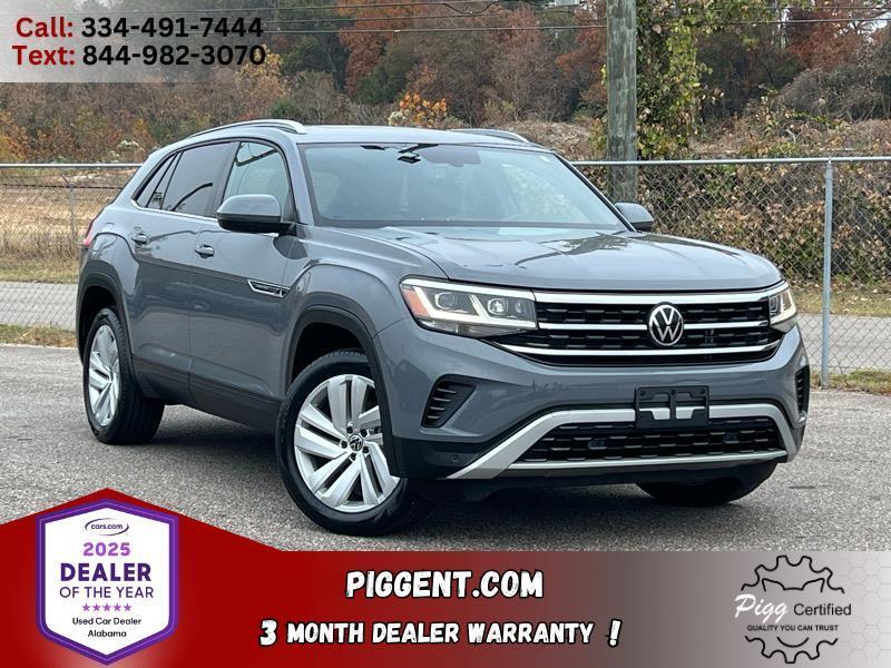used 2021 Volkswagen Atlas Cross Sport car, priced at $21,455
