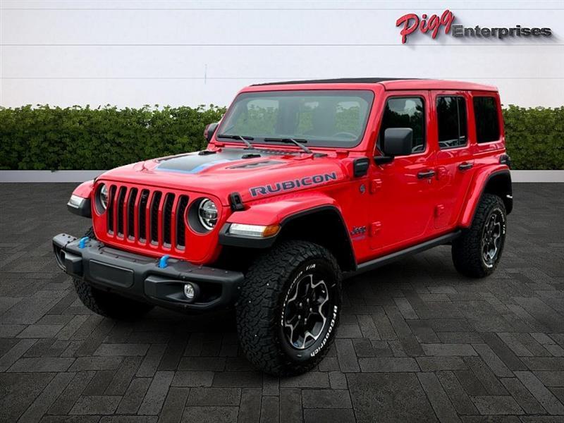 used 2021 Jeep Wrangler Unlimited 4xe car, priced at $40,422