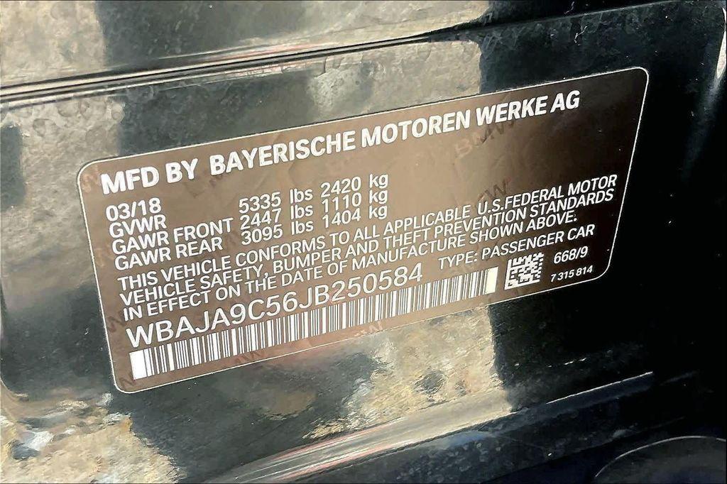 used 2018 BMW 530e car, priced at $16,678