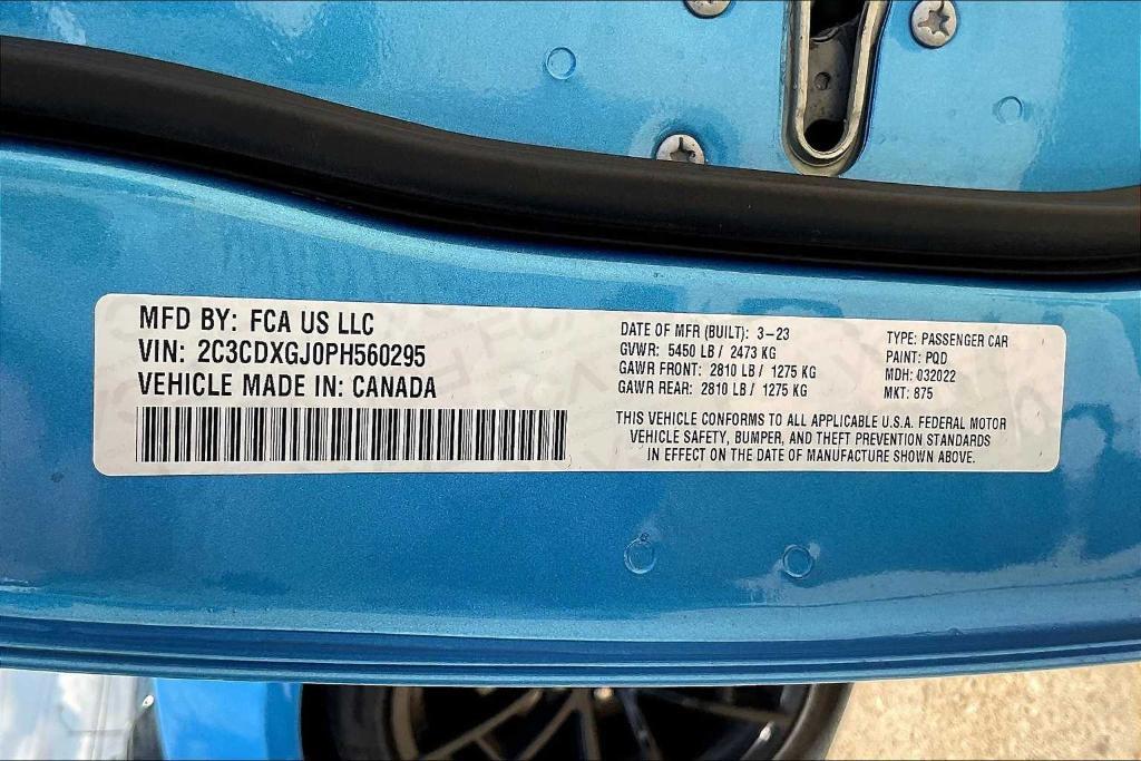 used 2023 Dodge Charger car, priced at $50,295