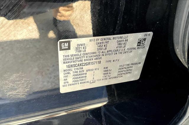 used 2016 Chevrolet Tahoe car, priced at $15,856