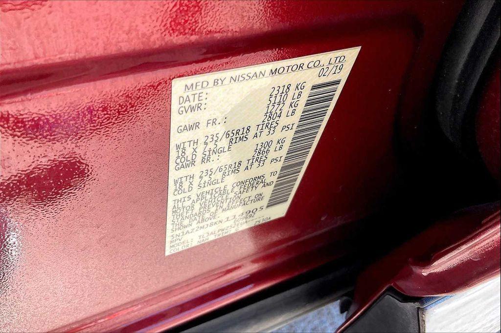used 2019 Nissan Murano car, priced at $16,893