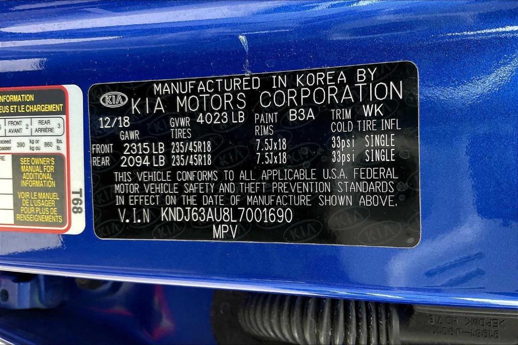 used 2020 Kia Soul car, priced at $16,778