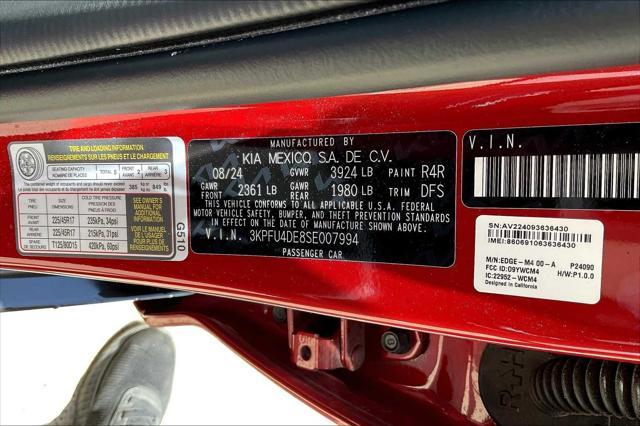 used 2025 Kia K4 car, priced at $23,949