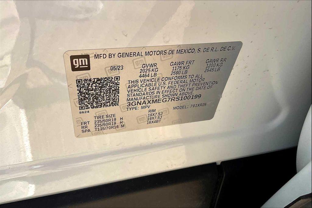 used 2024 Chevrolet Equinox car, priced at $26,798