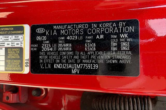 used 2021 Kia Soul car, priced at $15,099