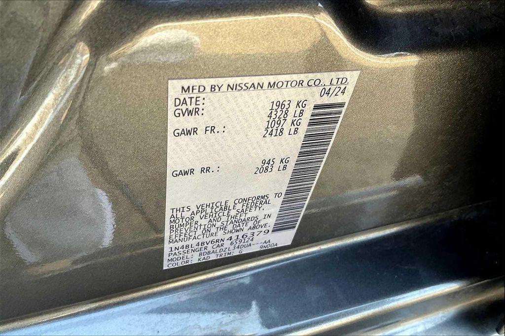 used 2024 Nissan Altima car, priced at $20,193