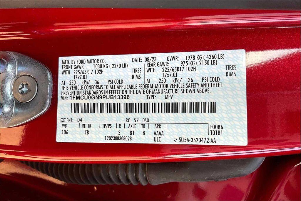 used 2023 Ford Escape car, priced at $18,588