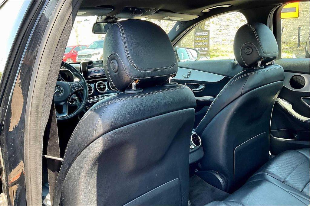 used 2018 Mercedes-Benz C-Class car, priced at $18,573