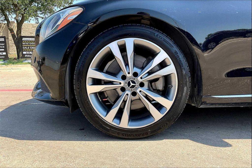 used 2018 Mercedes-Benz C-Class car, priced at $18,573