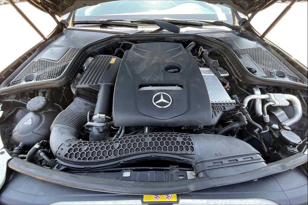 used 2018 Mercedes-Benz C-Class car, priced at $18,573