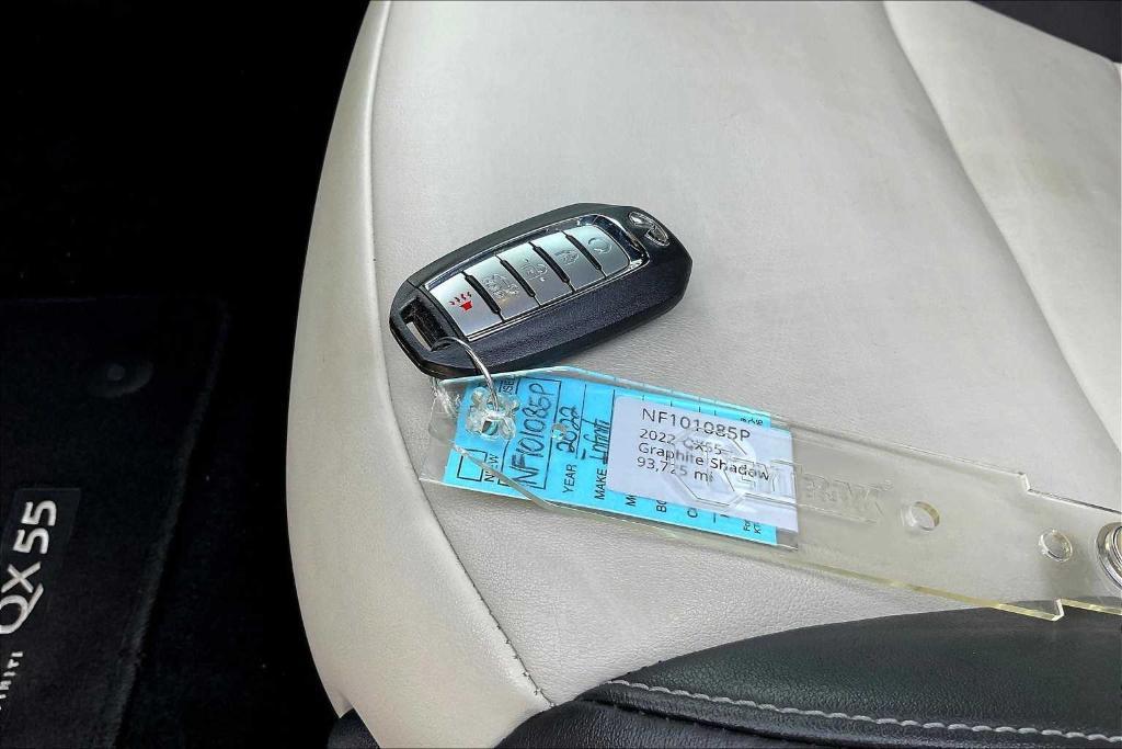 used 2022 INFINITI QX55 car, priced at $24,099