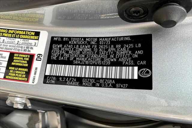 used 2023 Lexus ES 350 car, priced at $39,848