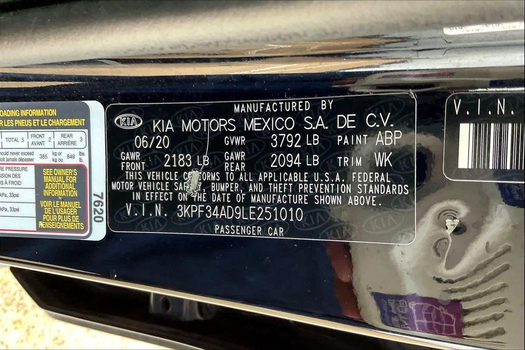 used 2020 Kia Forte car, priced at $12,799