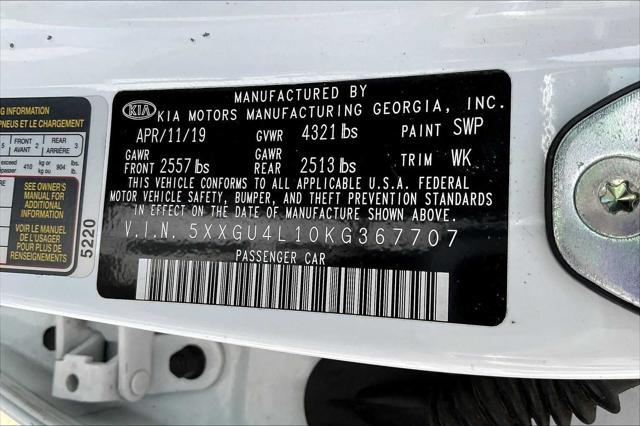 used 2019 Kia Optima car, priced at $15,930