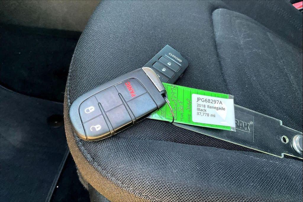 used 2018 Jeep Renegade car, priced at $11,796