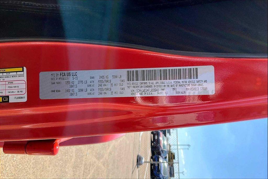 used 2015 Jeep Wrangler Unlimited car, priced at $19,199