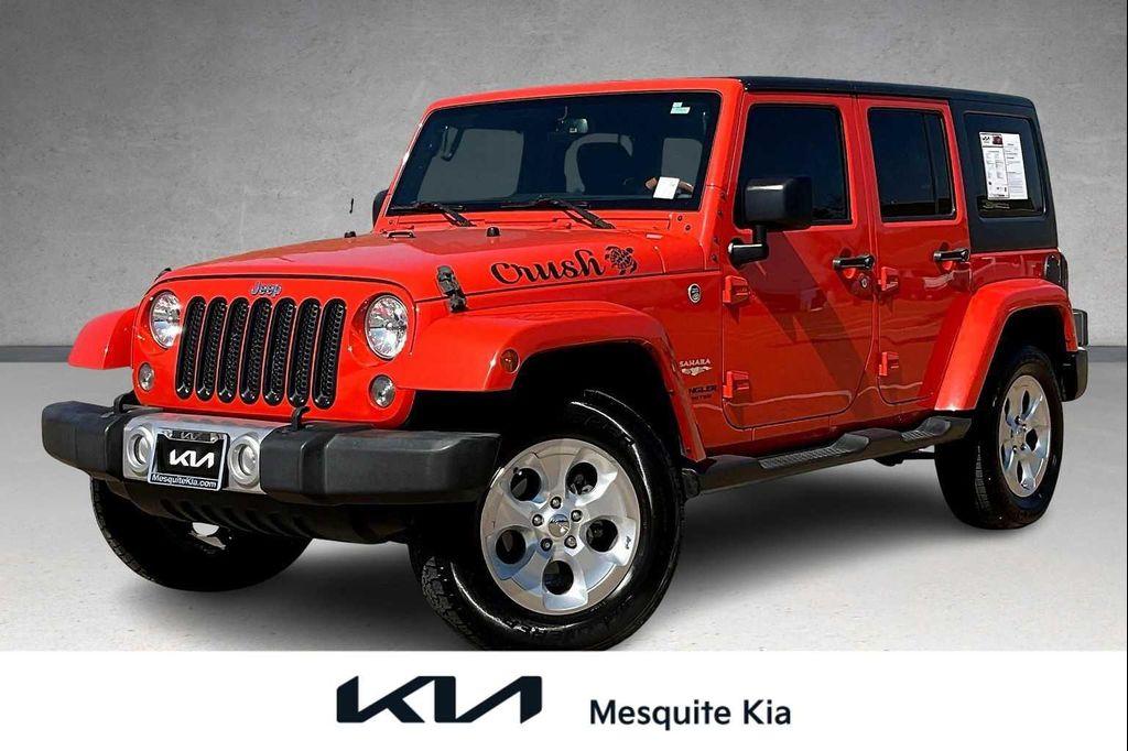 used 2015 Jeep Wrangler Unlimited car, priced at $19,713
