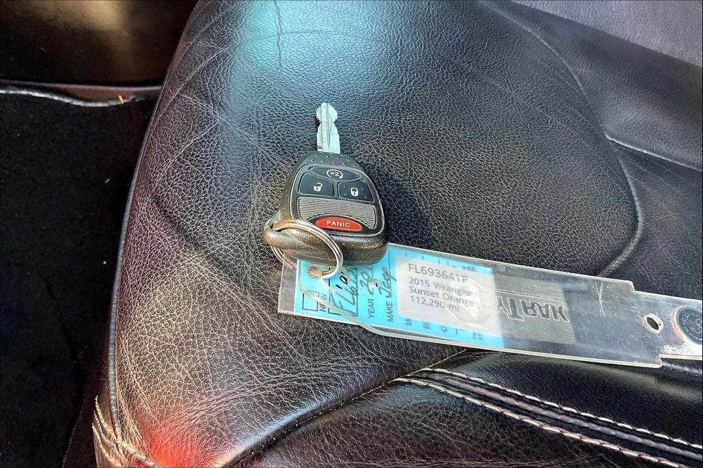 used 2015 Jeep Wrangler Unlimited car, priced at $19,199