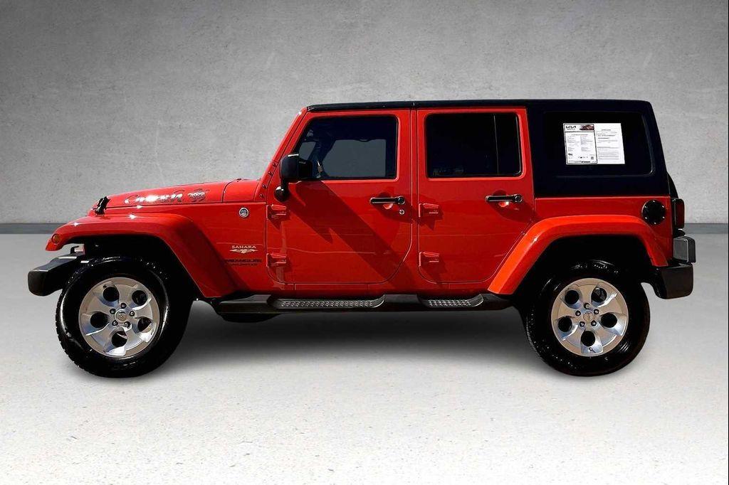 used 2015 Jeep Wrangler Unlimited car, priced at $19,199