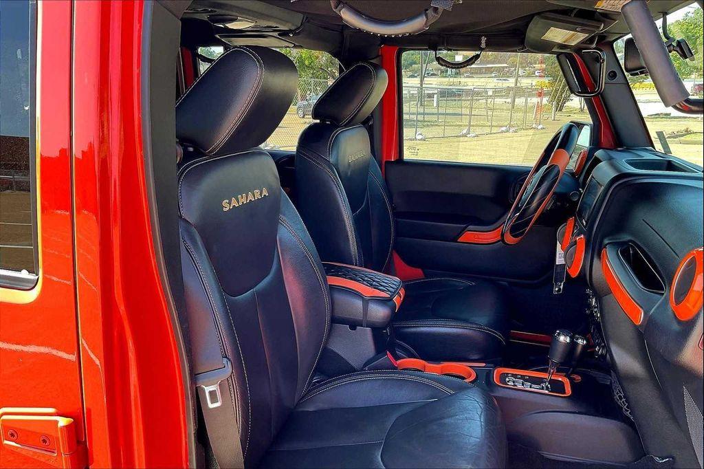 used 2015 Jeep Wrangler Unlimited car, priced at $19,199