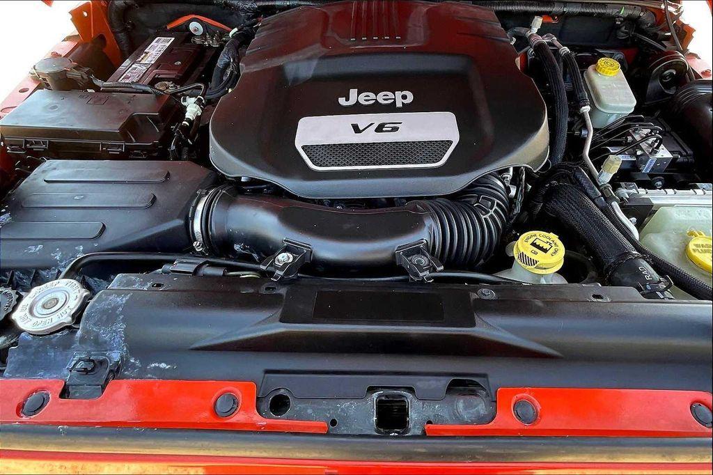 used 2015 Jeep Wrangler Unlimited car, priced at $19,199