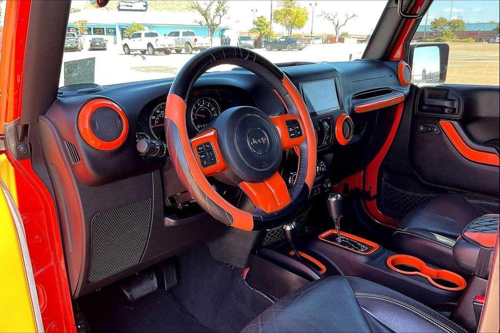 used 2015 Jeep Wrangler Unlimited car, priced at $19,199
