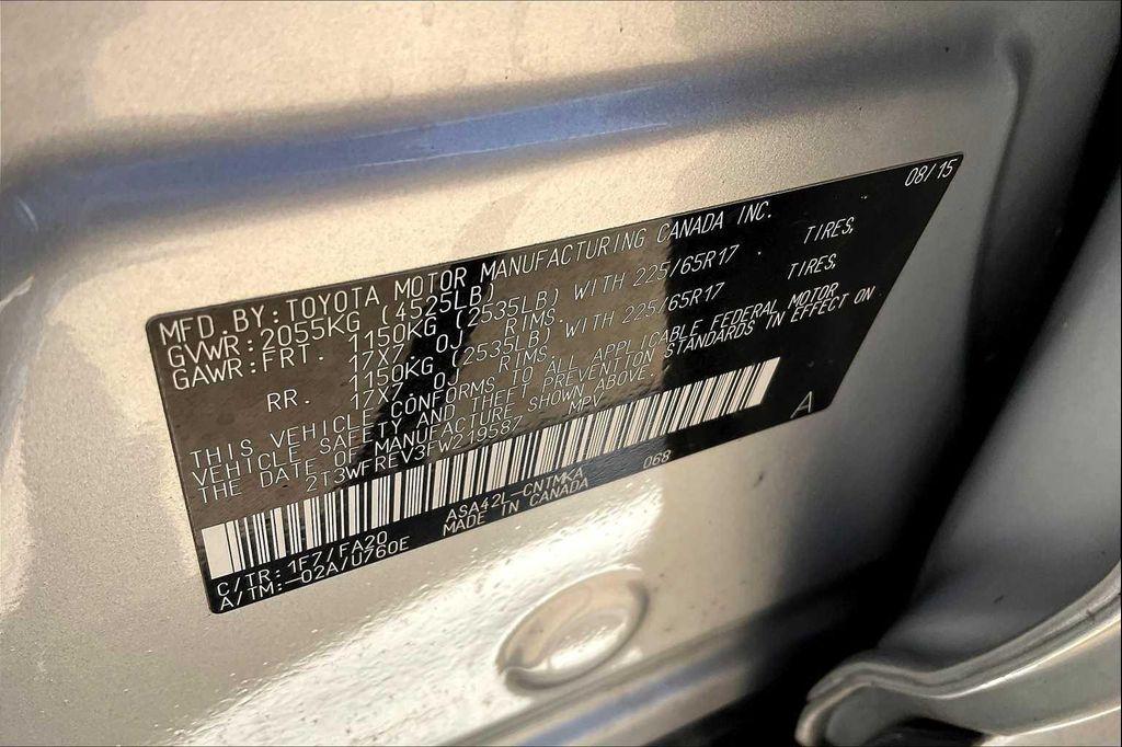 used 2015 Toyota RAV4 car, priced at $14,897