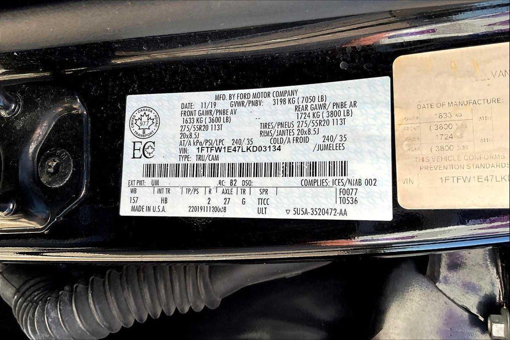 used 2020 Ford F-150 car, priced at $25,876