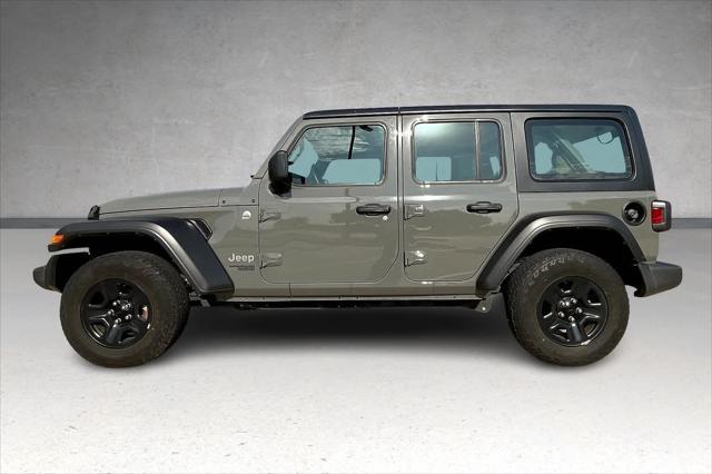 used 2020 Jeep Wrangler Unlimited car, priced at $28,835