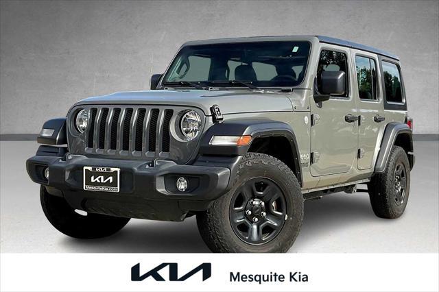 used 2020 Jeep Wrangler Unlimited car, priced at $28,835