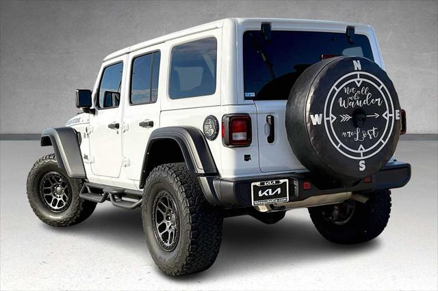 used 2022 Jeep Wrangler Unlimited car, priced at $38,500