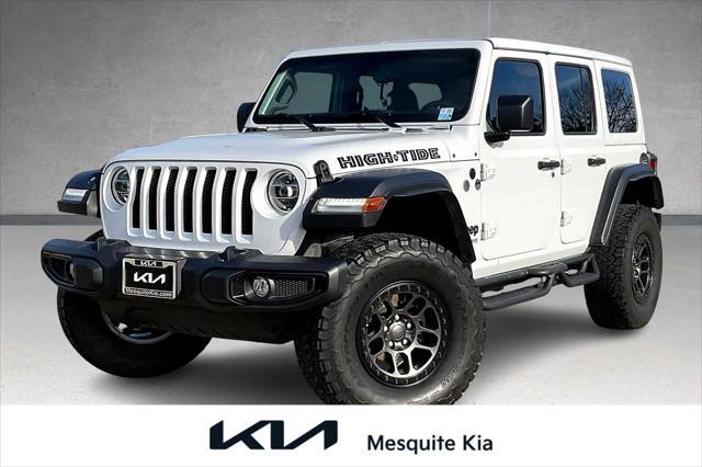 used 2022 Jeep Wrangler Unlimited car, priced at $38,500